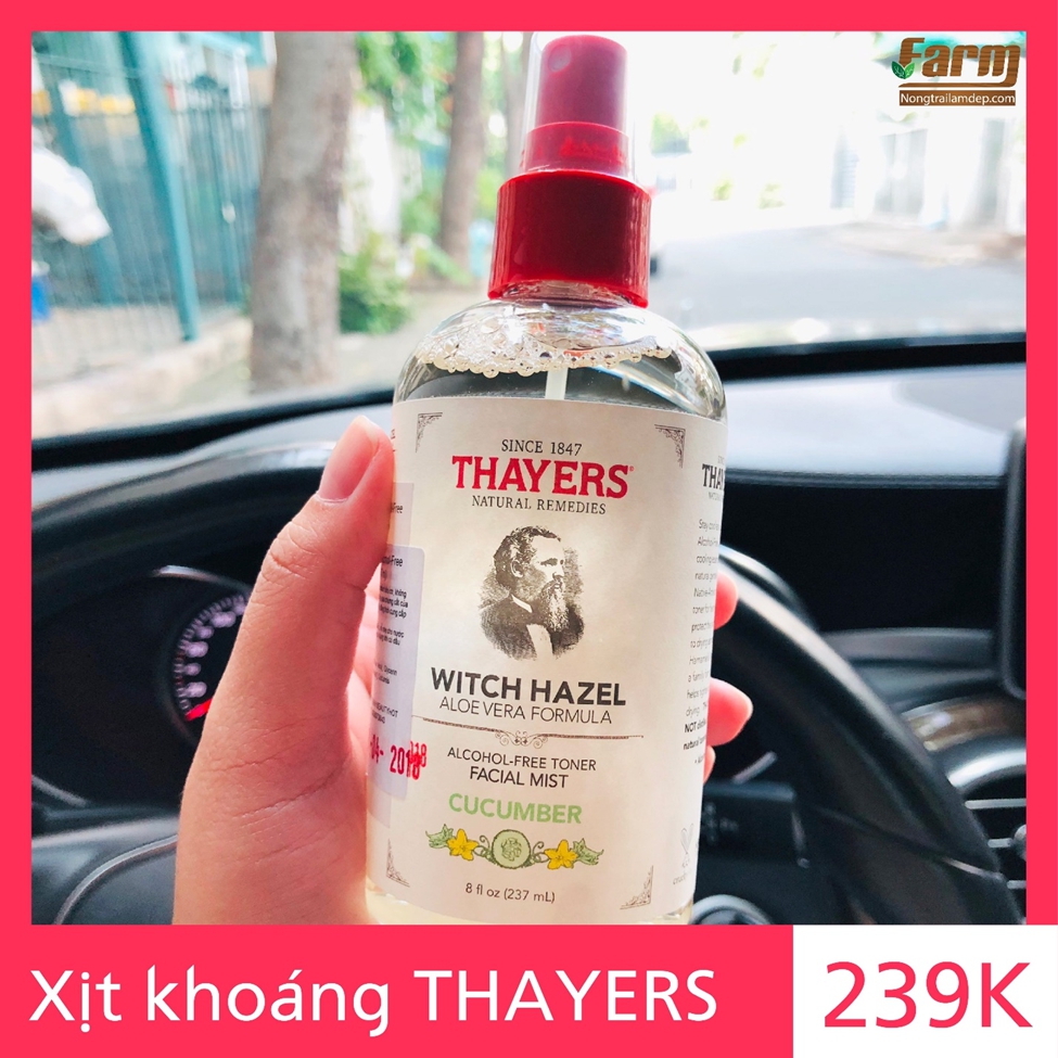 Xịt khoáng thayers