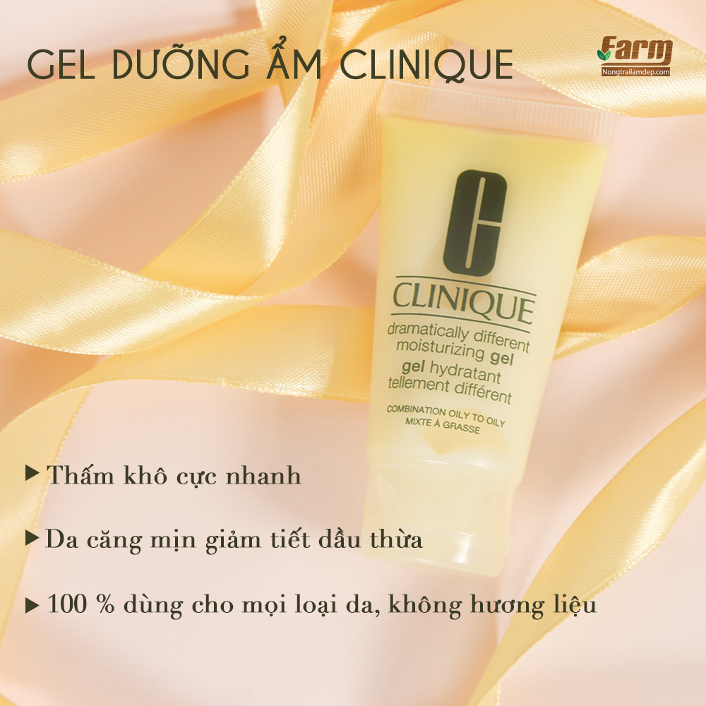 gel dưỡng ẩm clinque 