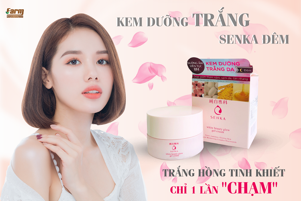 Kem dưỡng trắng da Senka chất lượng hiệu quả tuyệt đối