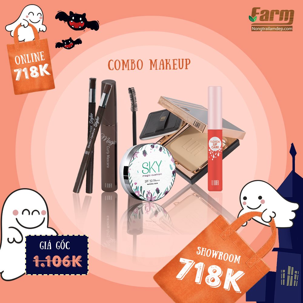 combo make up cao cấp 