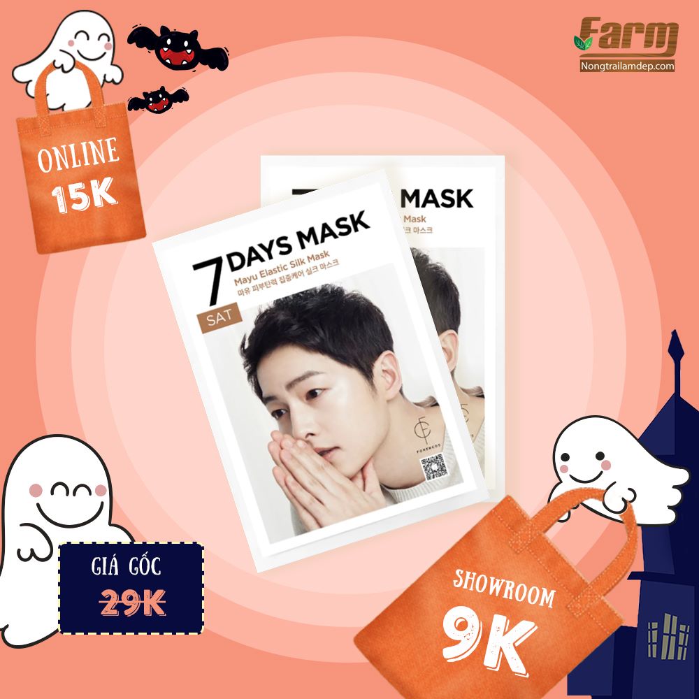 mặt nạ 7 days mask 9k