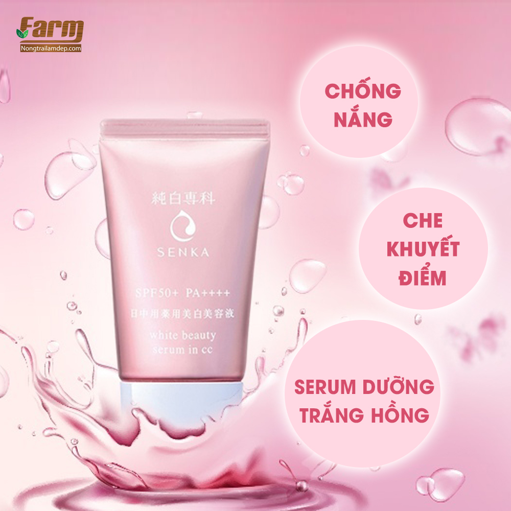 serum chống nắng senka 