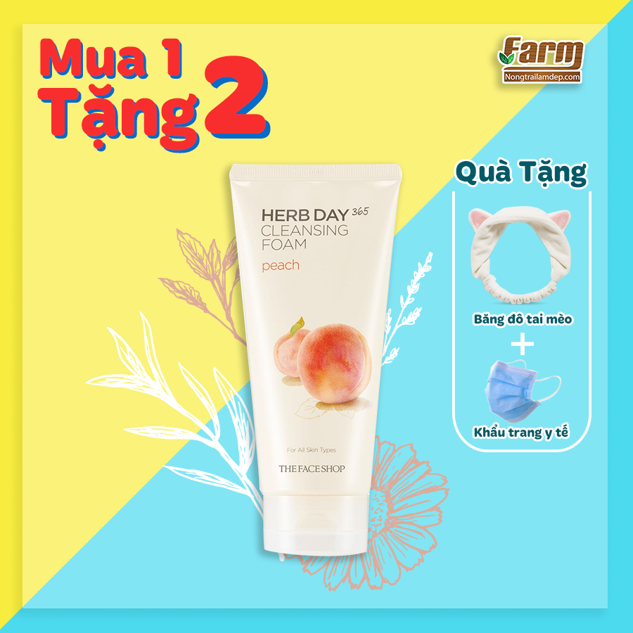 Sữa Rửa Mặt Đào The Face Shop