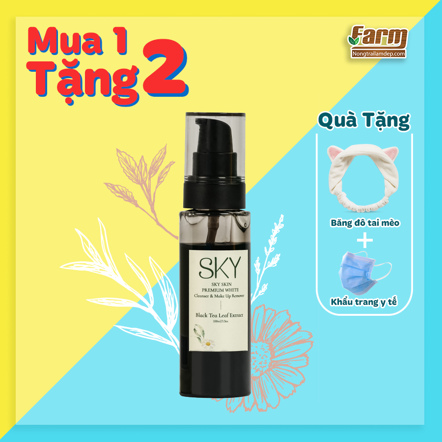 Sữa Rửa Mặt Trà Đen SKY