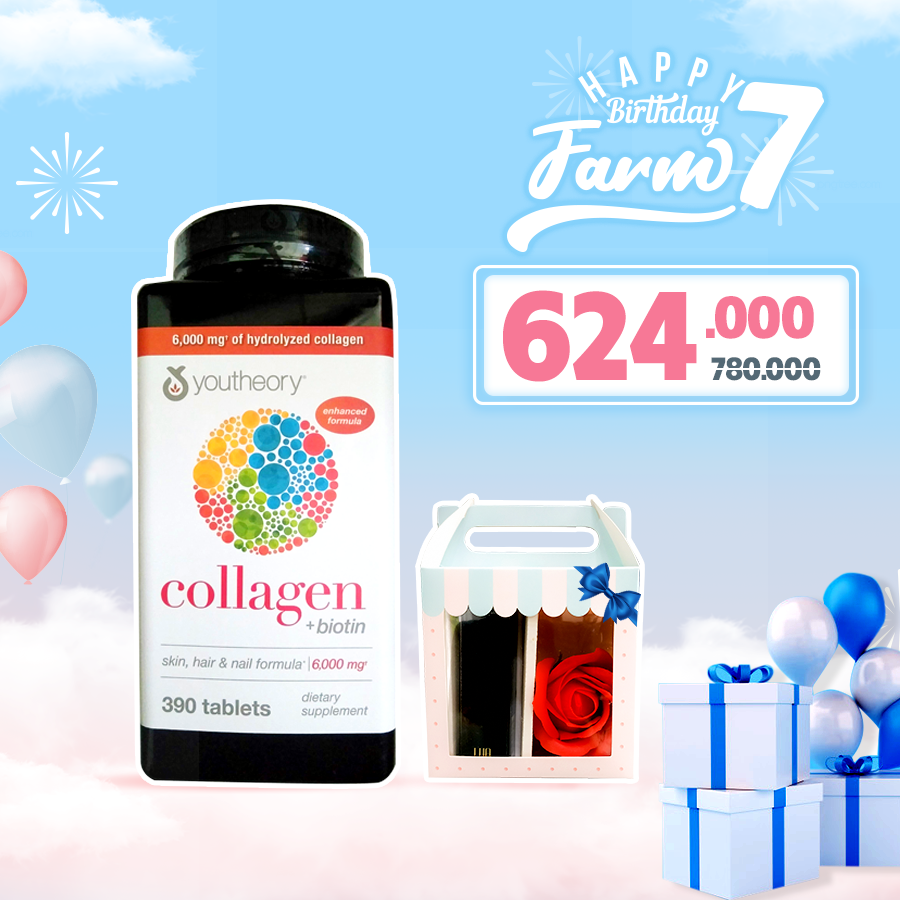 Collagen Youtheory 390 viên