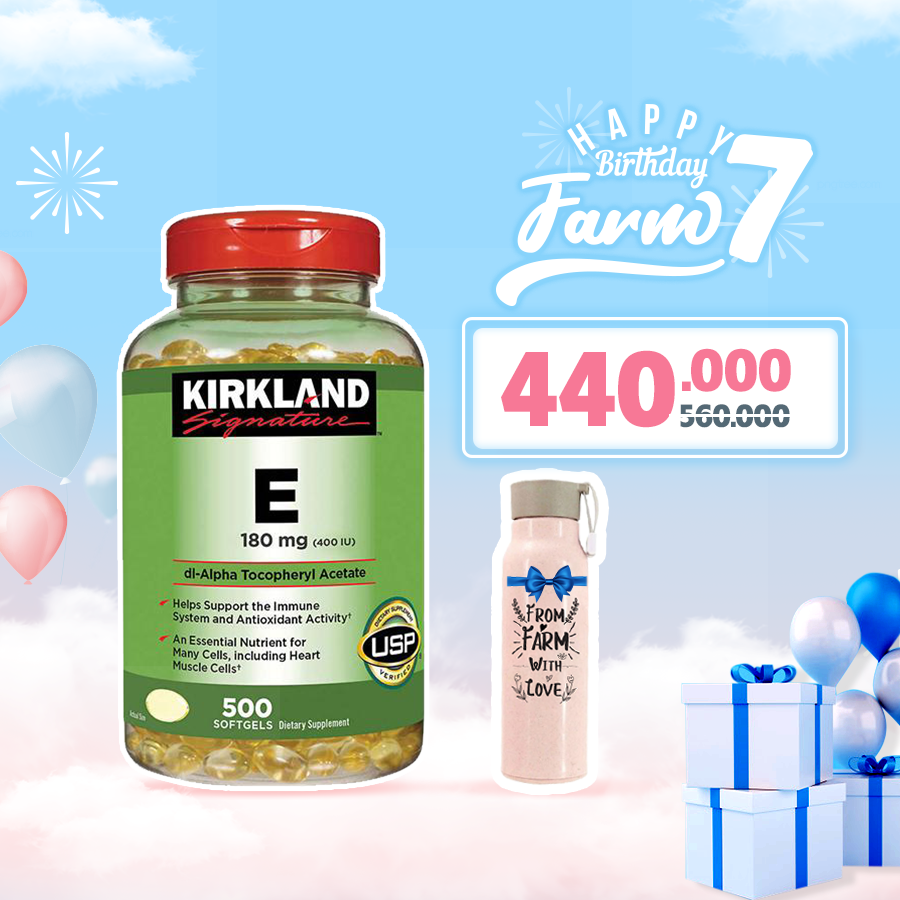 Dầu Cá Vitamin E Kirkland