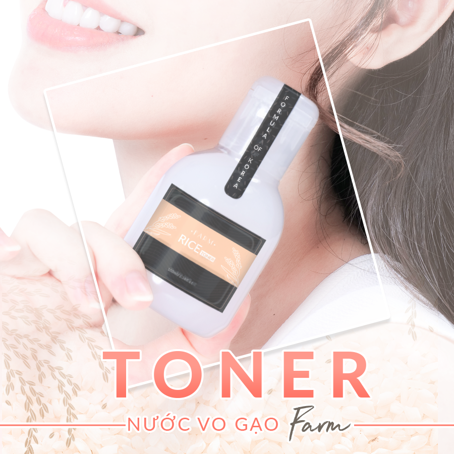 Toner Nước Vo Gạo Thiên Nhiên