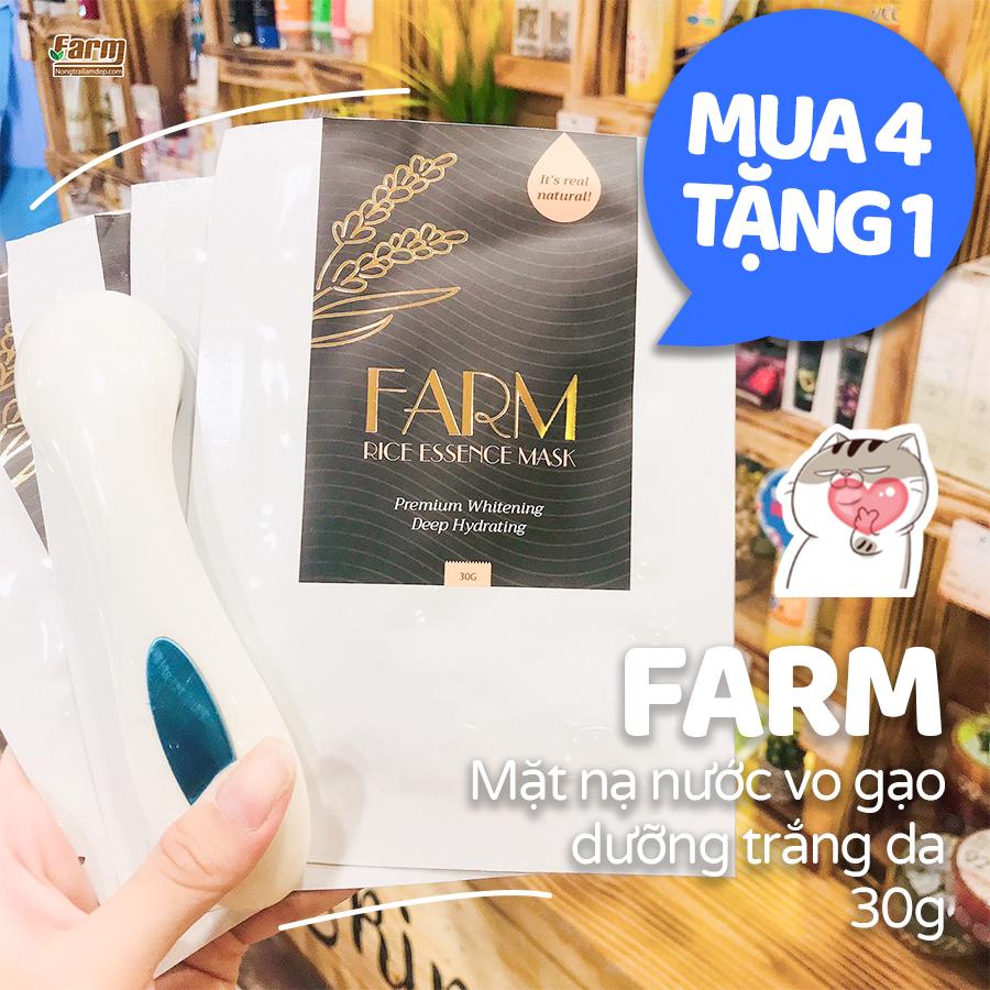 Mua 4 Tặng 1 ở Mặt Nạ Gạo chỉ có ở Nông Trại Làm Đẹp