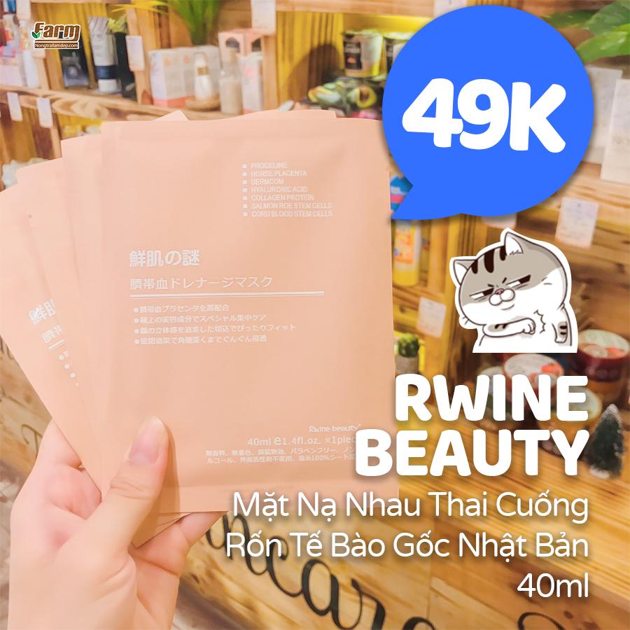 Chiếc mặt nạ rất dễ nhầm lẫn hàng kém chất lượng nhưng với Nông Trại Làm Đẹp thì không bao giờ có điều đó