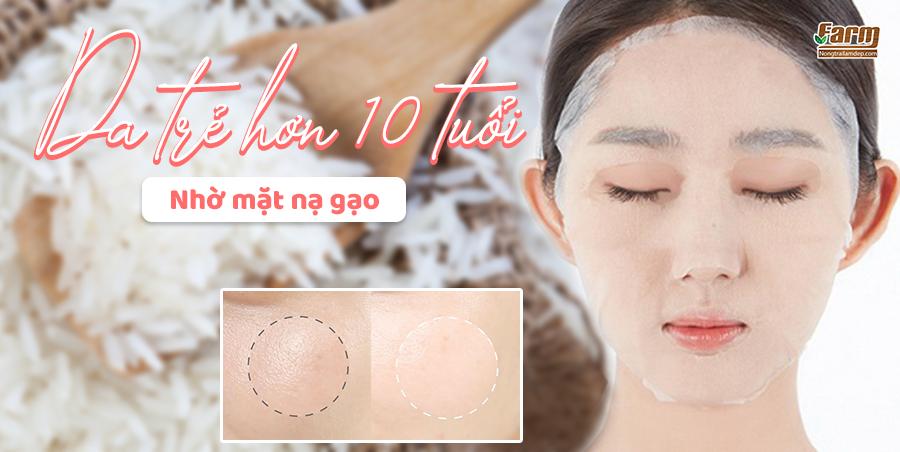 Da trẻ hơn 10 tuổi chỉ nhờ mặt nạ từ gạo của người Nhật – Tin được không?