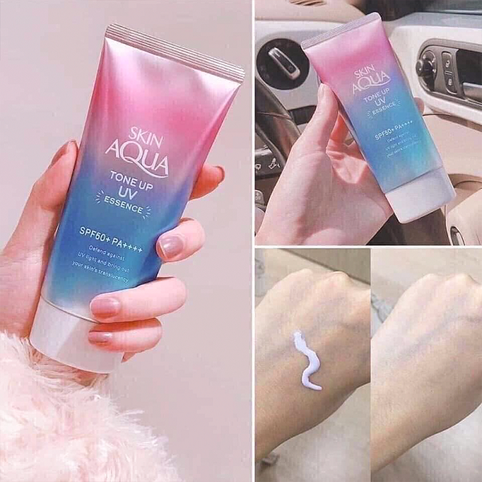 Skin Aqua Tone Up Essence UV sở hữu các thành phần lành tính