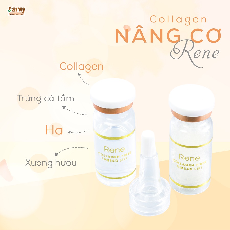 Chỉ Tơ Nâng Cơ Collagen Rene sở hữu các thành phần chăm da “trường sinh”