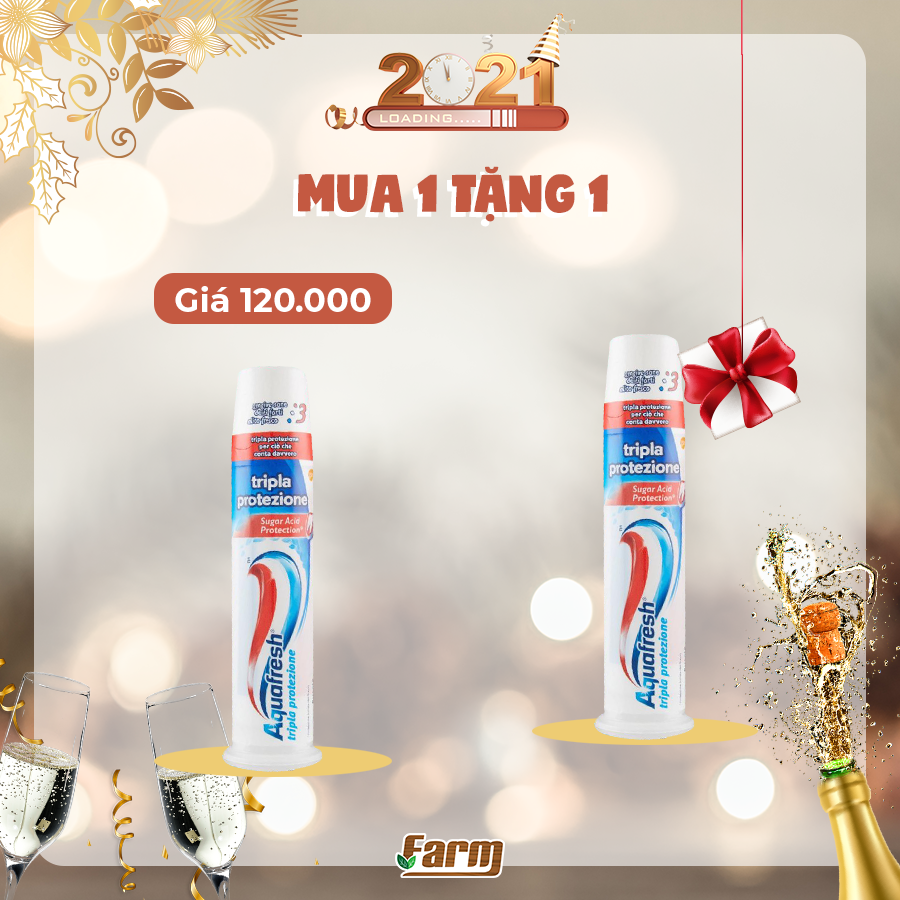 KEM ĐÁNH RĂNG AQUAFRESH NGƯỜI LỚN