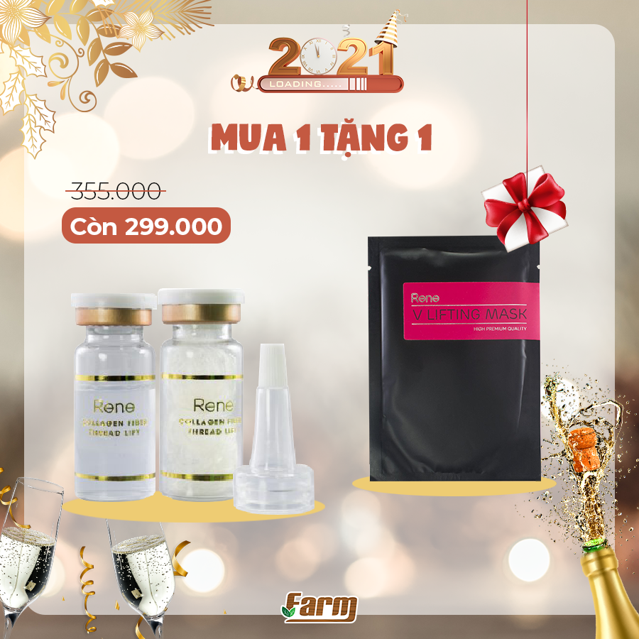 CHỈ TƠ COLLAGEN NÂNG CƠ TRẮNG DA RENE