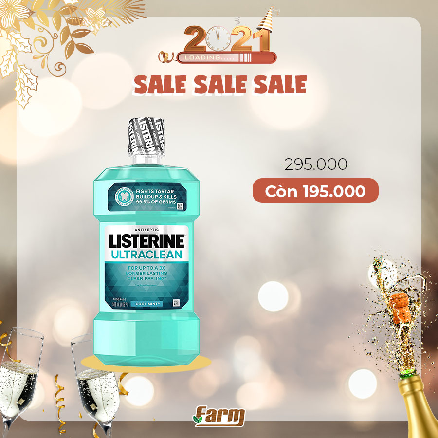 NƯỚC SÚC MIỆNG LISTERINE 