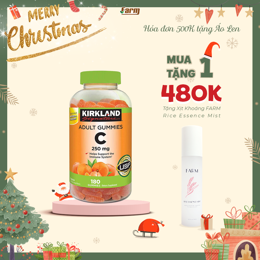 VIÊN UỐNG BỔ SUNG VITAMIN C KIRKLAND