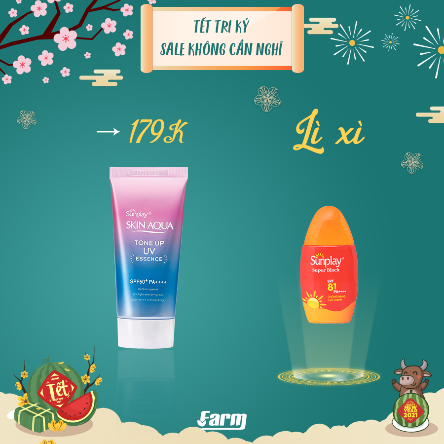 Tinh chất chống nắng Skin Aqua 