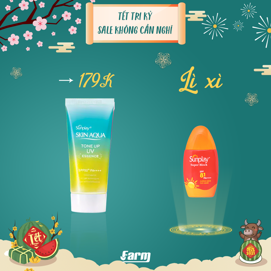 Tinh chất chống nắng Skin Aqua 