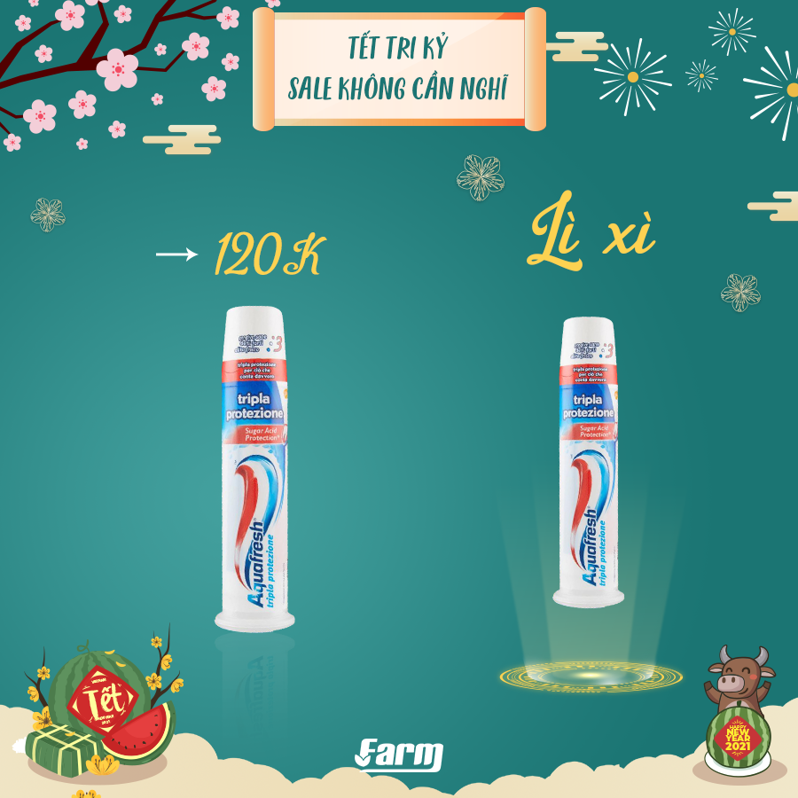 Kem đánh răng Aquafresh