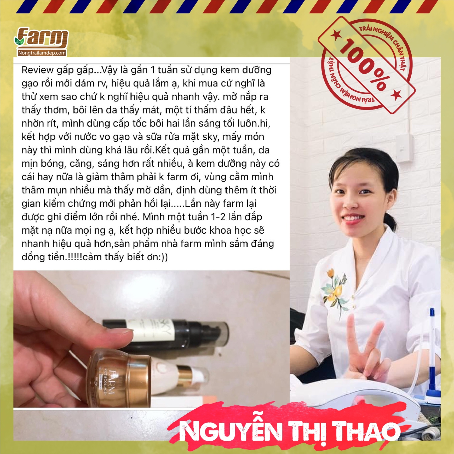 'Thực Hư' Kem Nước Vo Gạo Mua 1 Tặng 4?