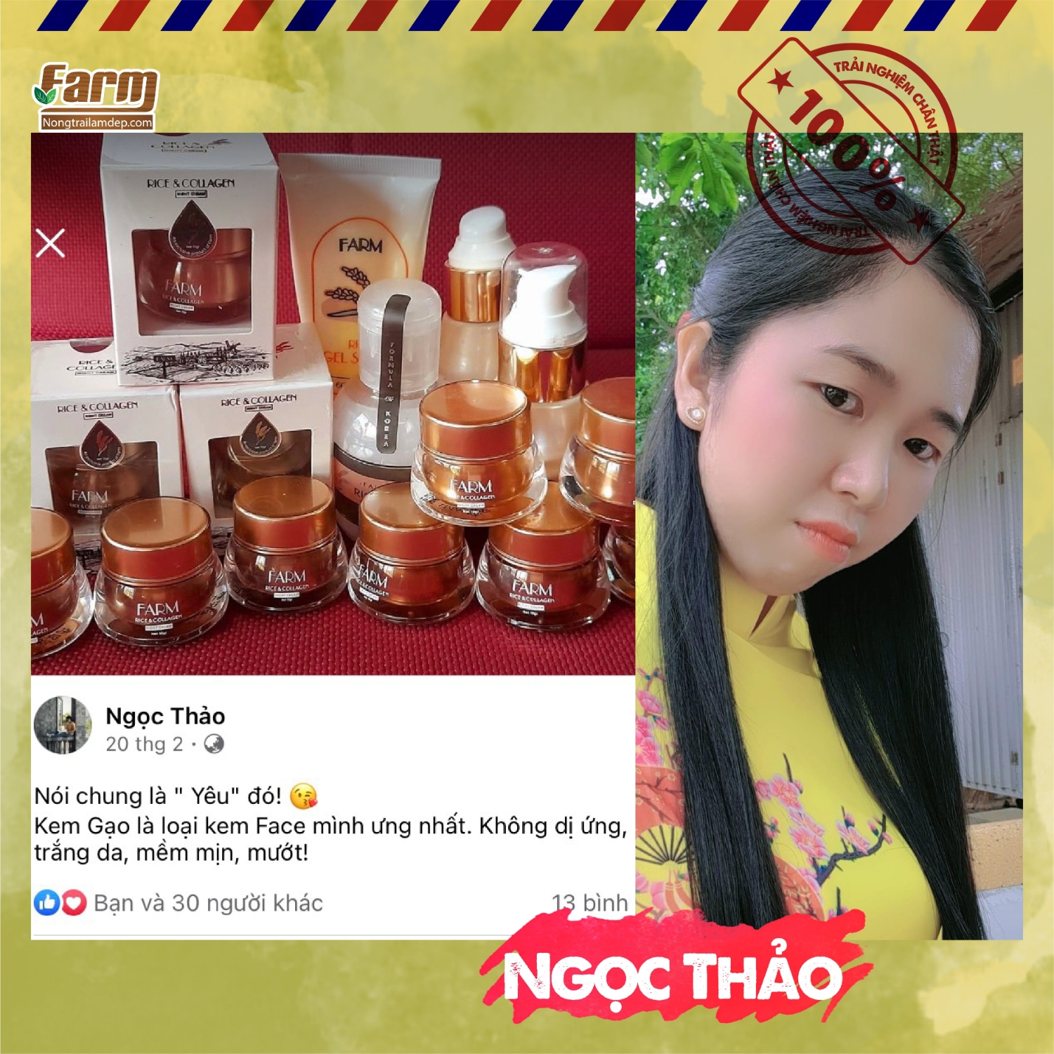 'Thực Hư' Kem Nước Vo Gạo Mua 1 Tặng 4?