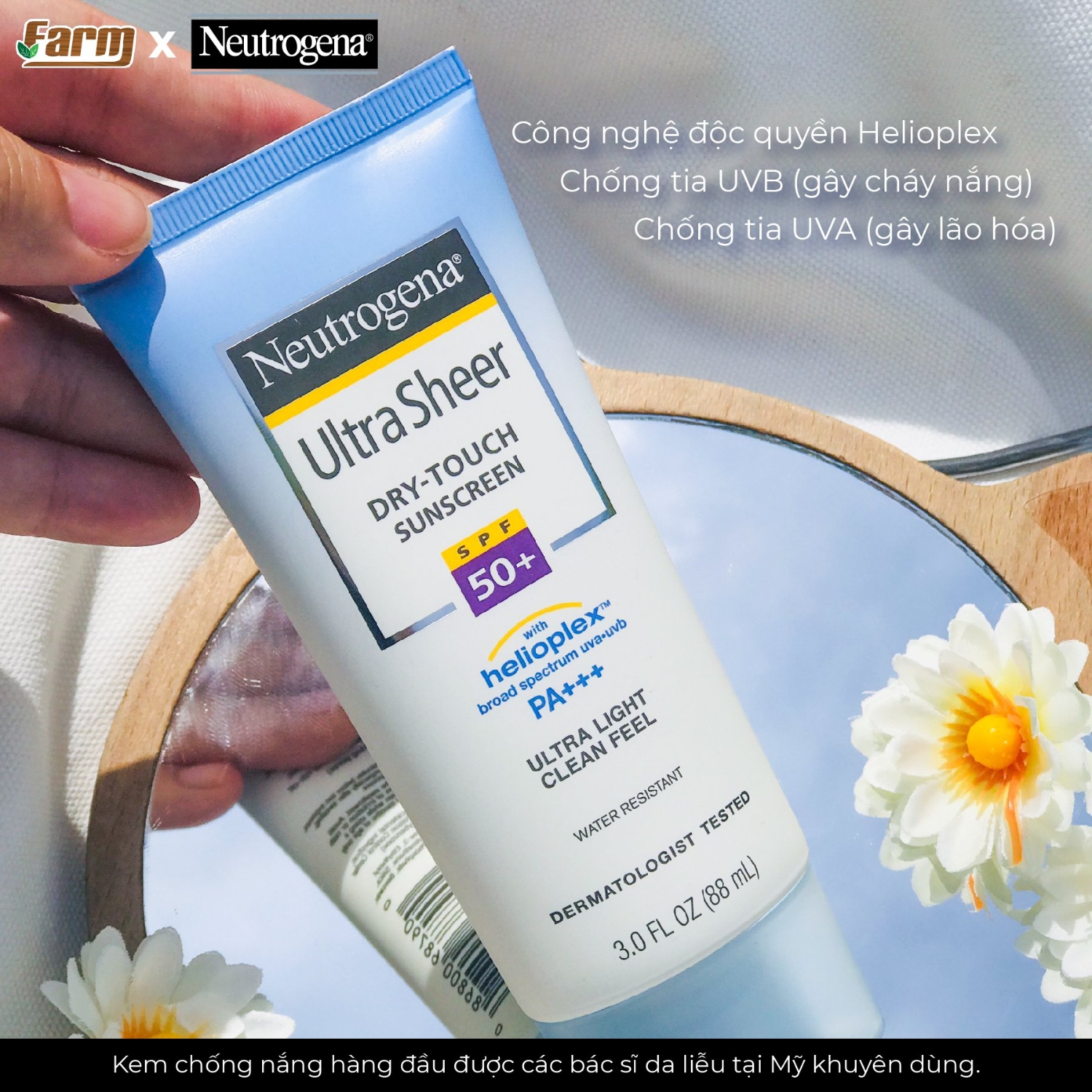 Kem Chống Nắng Neutrogena Ultra Sheer Dry-Touch SPF 50+