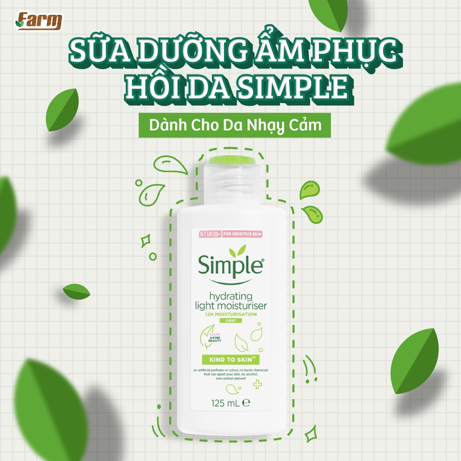 Sữa dưỡng ẩm Simple