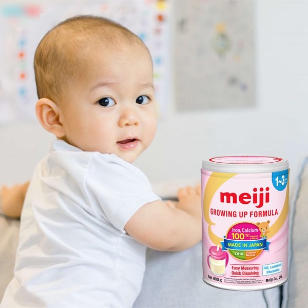 Sữa Meiji Nhật có tốt không và cách pha sữa Meiji 1~3 đúng cách?