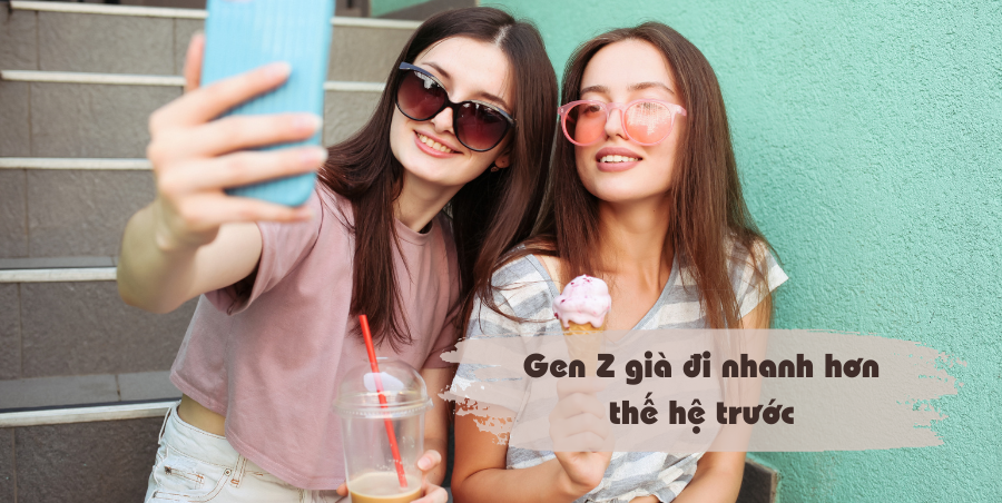 Gen Z già đi nhanh hơn thế hệ trước