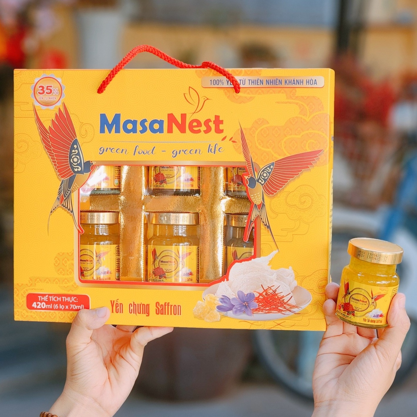 Yến chưng Saffron - sự kết hợp tốt cho sức khỏe gia đình
