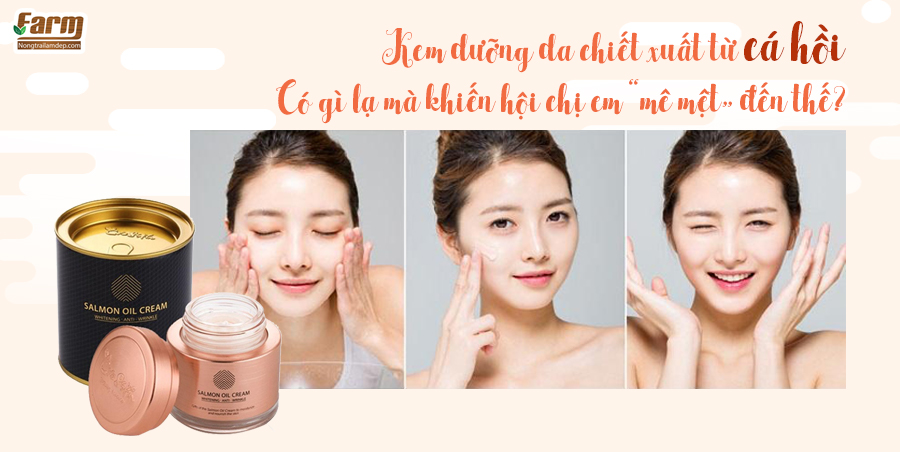 kem cá hồi salmon cre8skin 