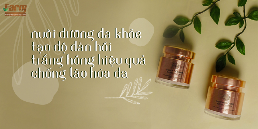 kem cá hồi salmon cre8skin 