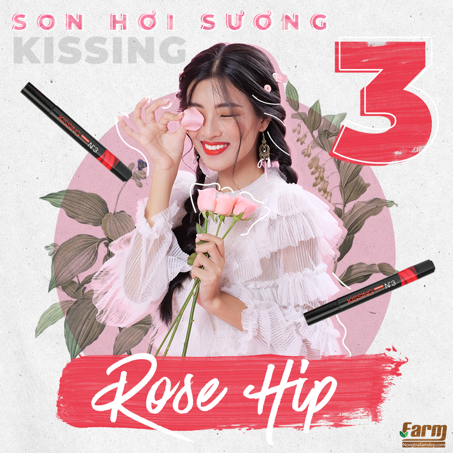 # N°3 Rose Hip – Đỏ Hồng Tự Nhiên