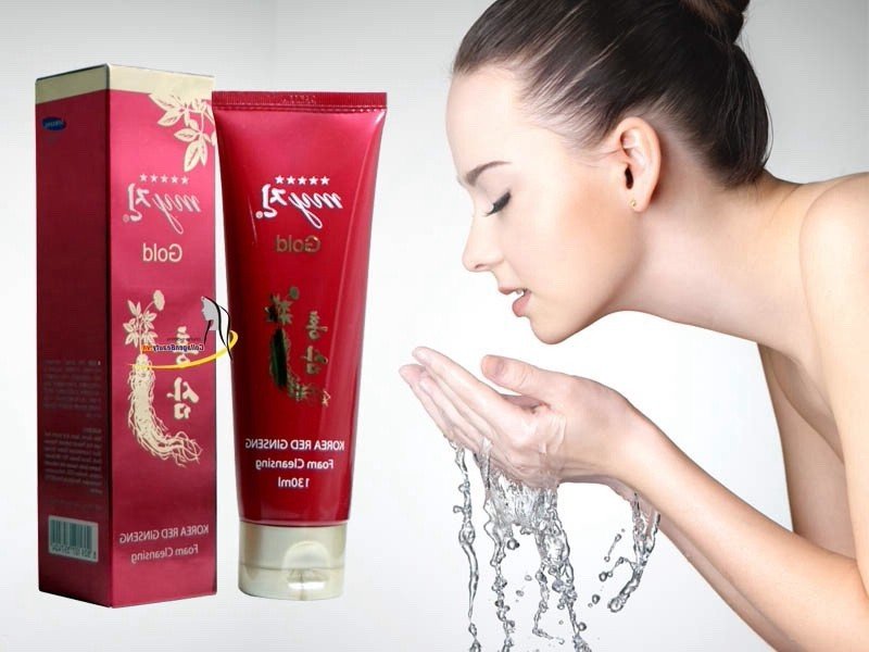 Sữa Rửa Mặt Hồng Sâm Korea My Gold 