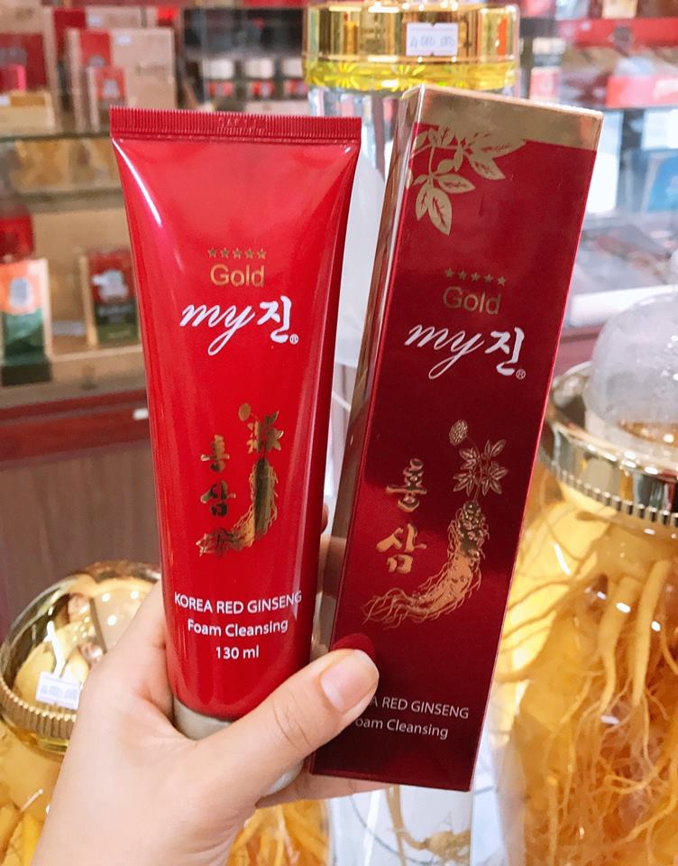 Sữa Rửa Mặt Hồng Sâm Korea My Gold 