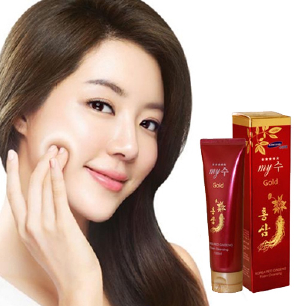 Sữa Rửa Mặt Hồng Sâm Korea My Gold 