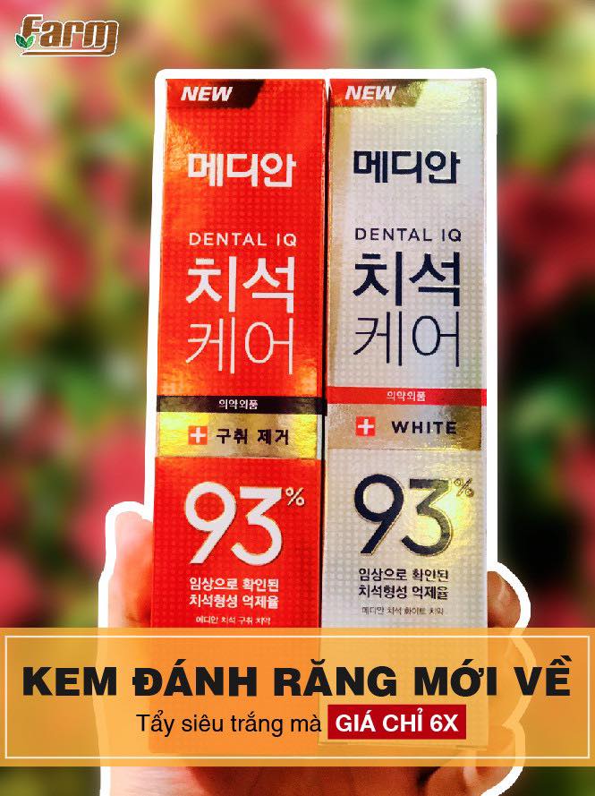 Kem Đánh Răng MEDIAN Dental IQ 93%