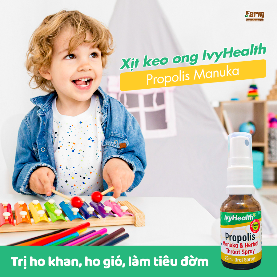 Xịt keo ong Ivy Healthy