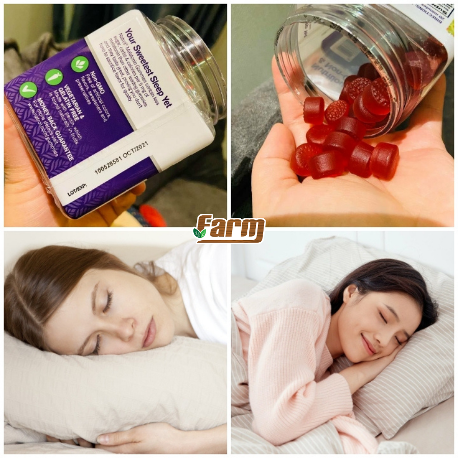kẹo dẻo giúp ngủ ngon Natrol Gummies Melatonin