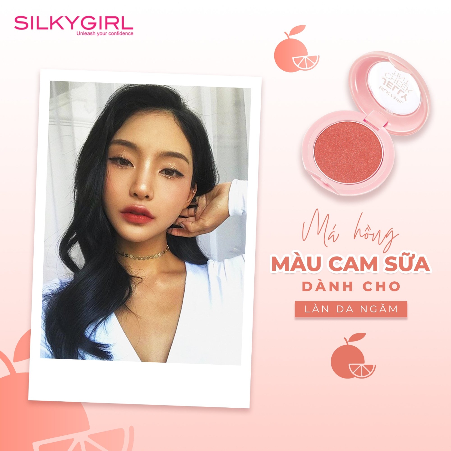 Má Hồng Dạng Thạch Silkygirl