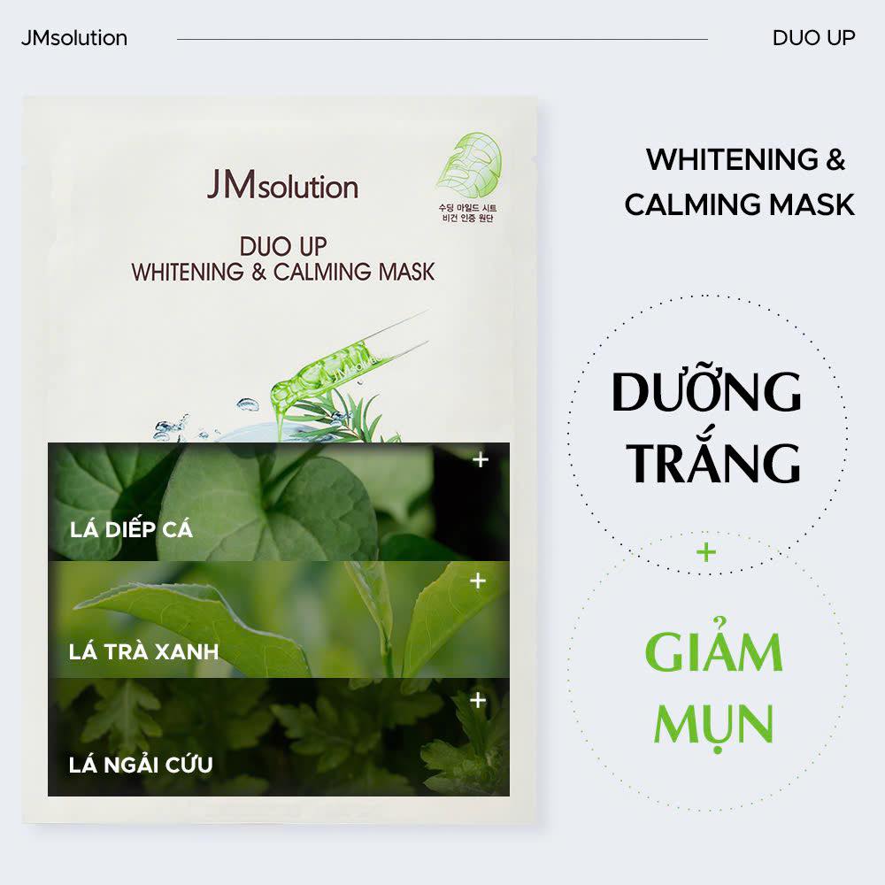Mặt Nạ Dưỡng Trắng Da JMsolution Duo Up 30ml