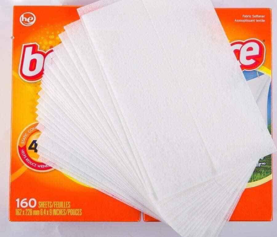 Giấy xả làm mềm thơm vải Bounce Outdoor Fresh (160 tờ)