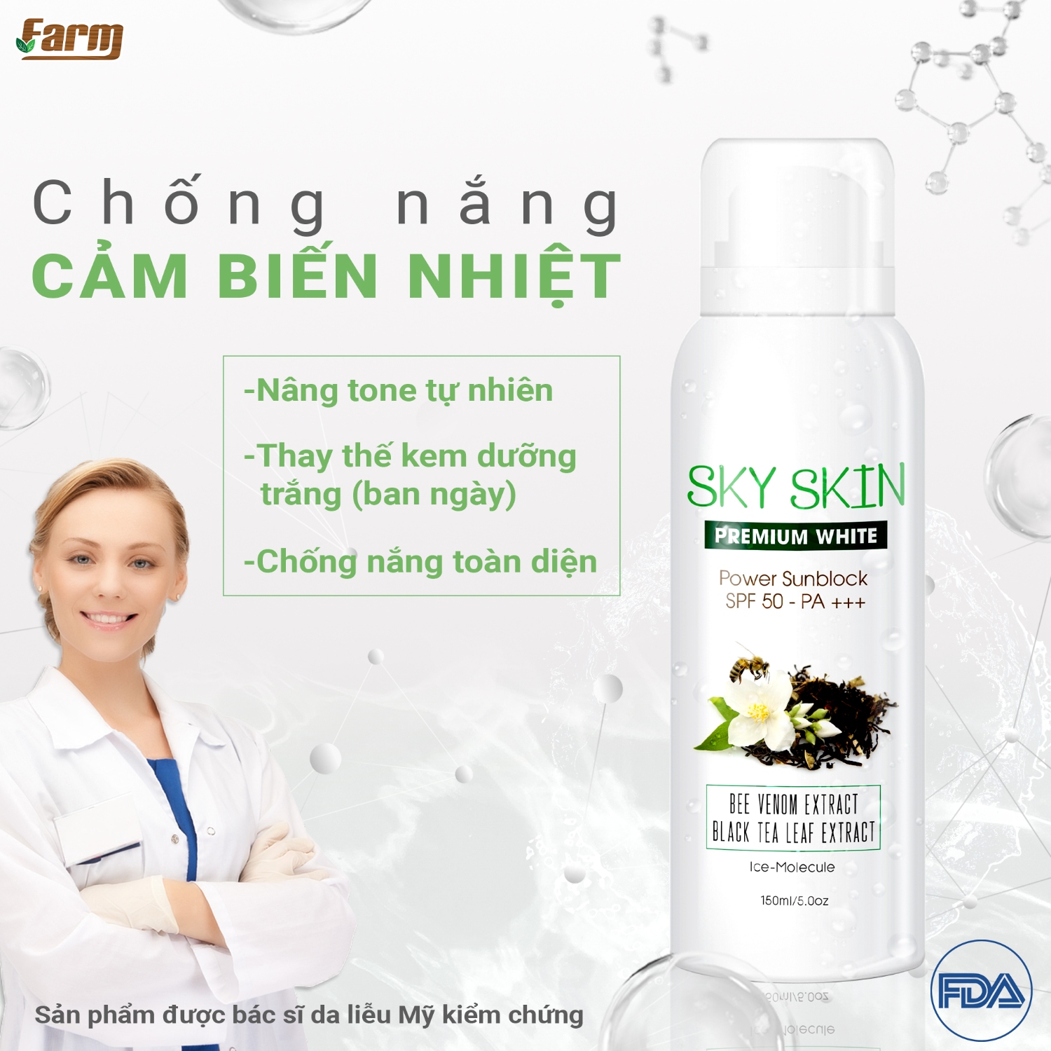 xịt chống nắng