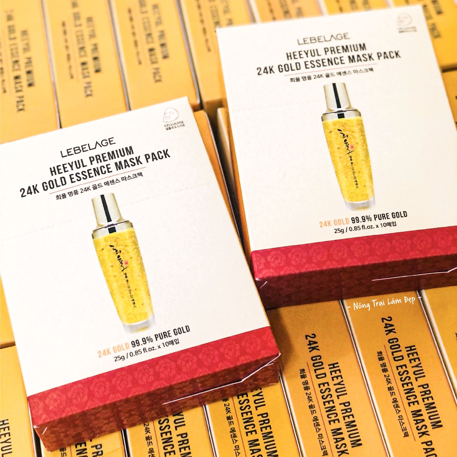 Mặt nạ vàng 24k Lebelage