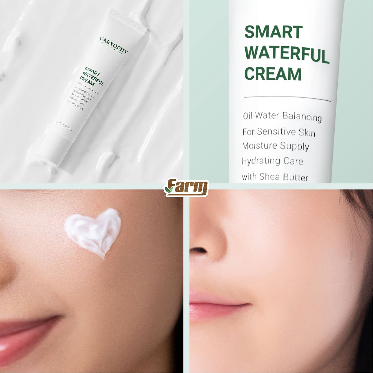Kem Dưỡng Cấp Nước, Phục Hồi Da Mụn Nhạy Cảm Caryophy 40ml