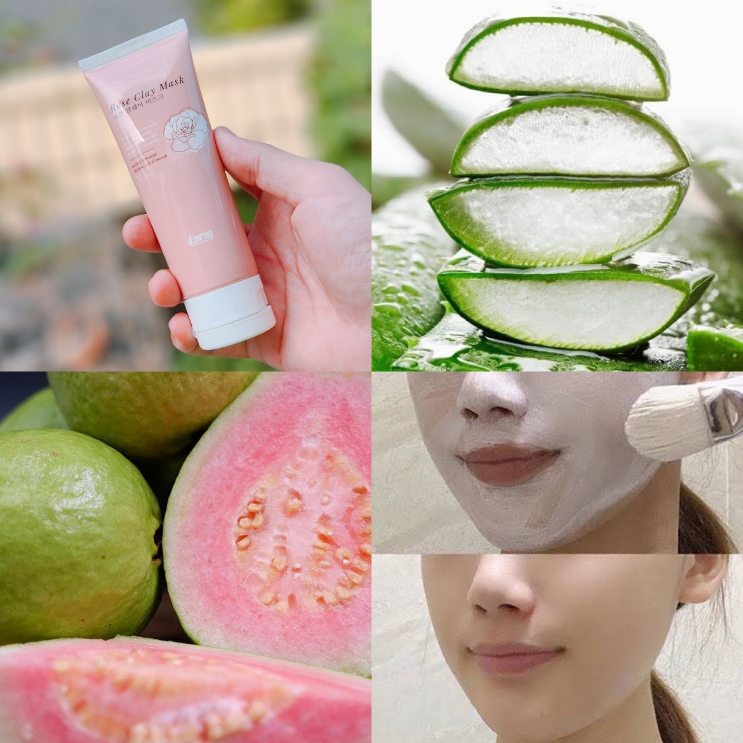 Mặt Nạ Đất Sét Hoa Hồng 70g