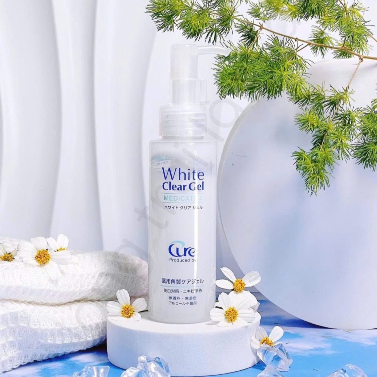 Tẩy Tế Bào Chết White Clear Gel Cure 100g