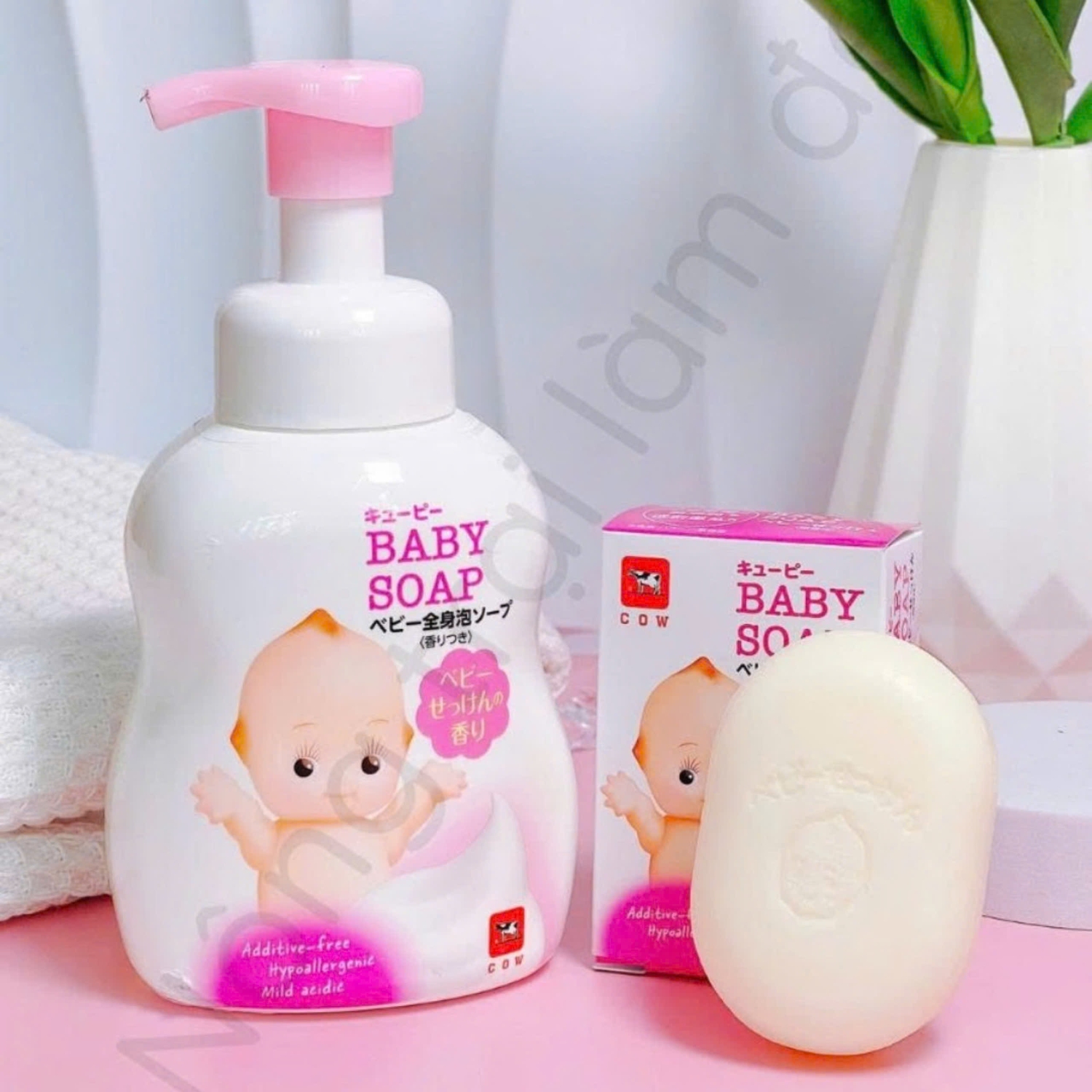 Sữa Tắm Tạo Bọt Cow Cho Bé Baby Soap 400ml